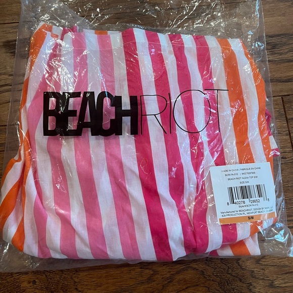 BEACH RIOT Alexa Top Sunset Stripes S/M NEW IN BAG - Picture 12 of 12